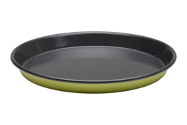 Riess ronde bakvorm en dienblad - pistache 28 cm