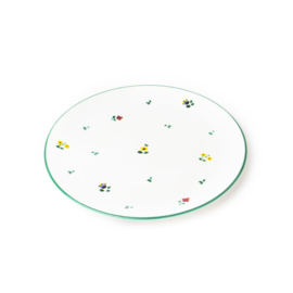 Dinerbord  - Alpenbloemen - 28 cm