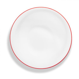Slakom - Rand - robijnrood - 26 cm