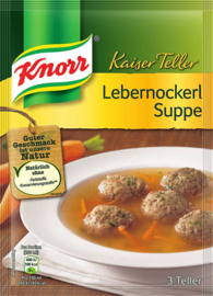 Lebernockerl Suppe - Knorr Kaiserteller