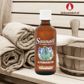 Unterweger sauna olie - Alpenkruiden 100 ml