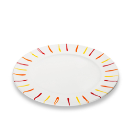 Dinerbord - Geflammt - Landlust - 29 cm