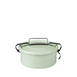 Lunchbox - lichtgroen - 14 cm - 0,75 liter