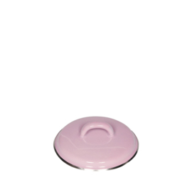 Pannetje mét deksel - roze - 12 cm - 1,0 liter