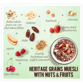 Urkorn Muesli noten en vruchten - Verival 325 gram
