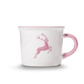 Koffiebeker - Hert roze - 0,24 liter - cadeauverpakking