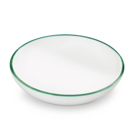 Schaal groot - Rand - groen - 17 cm