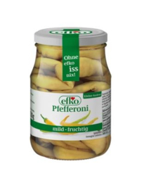 Pfefferoni mild und fruchtig - Efko - 300 gram