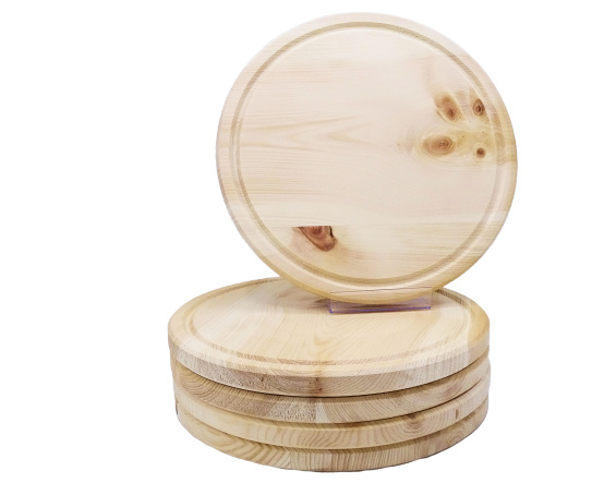 verklaren Mentor wildernis Houten bord Zirben hout - 25 cm | ALLE Zirben producten | Zirbe winkel
