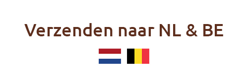 We verzenden naar Nederland en België