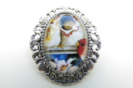 Broche nostalgie vogeltjes 5