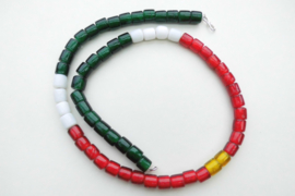 Surinaamse vlag kralen snoer.