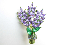 Broche lavendel.