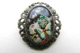 Broche nostalgie vlindertjes 3