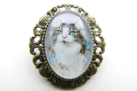 Broche nostalgie poes 6