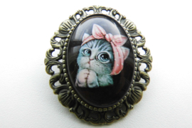 Broche nostalgie poesje 7