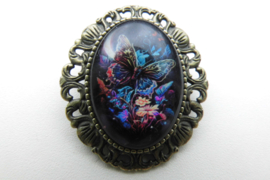 Broche nostalgie bloem 4