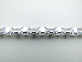 Zilveren bracelet.