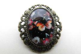 Broche nostalgie vlindertjes 2