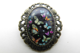 Broche nostalgie vlindertjes 5