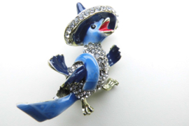 Broche sombrero vogel.