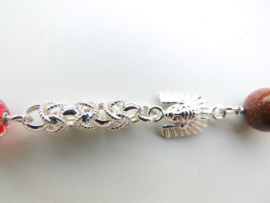 Zilveren allakondre bracelet. (medium size)