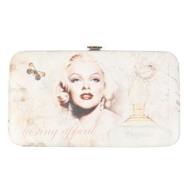 temperen amateur Mus PLATTE portemonnee "Marilyn Monroe" | Leuke Portemonnees | brochewebshop.nl