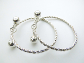 Zilveren armband.