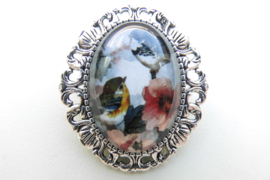 Broche nostalgie vogeltjes 3