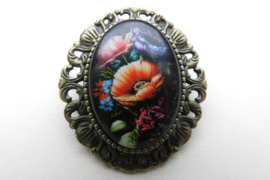Broche nostalgie bloem 2