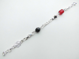 Zilveren allakondre bracelet.
