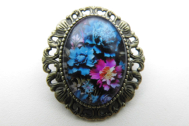 Broche nostalgie bloem 5
