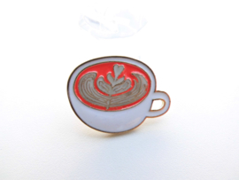 Broche cappucino ( lichtgevend in het donker)