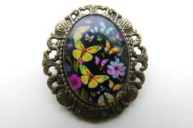 Broche nostalgie vlindertjes 6