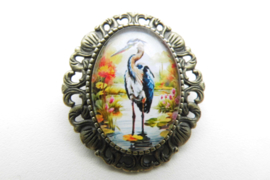 Broche nostalgie reiger