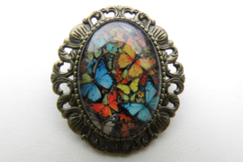 Broche nostalgie vlindertjes 1