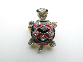 Broche schildpadje.