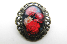 Broche nostalgie bloem 10