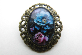 Broche nostalgie bloem 9