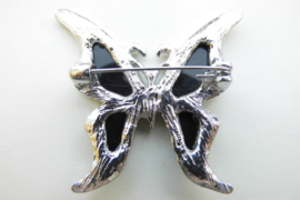 Broche parelmoer vlinder.