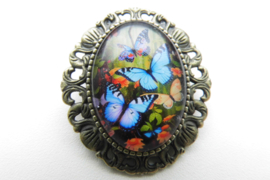 Broche nostalgie vlindertjes 4