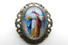 Broche nostalgie Jezus 5