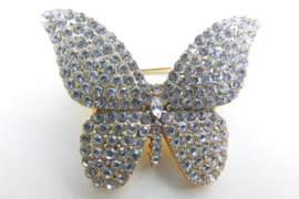 Broche schitterende vlinder.