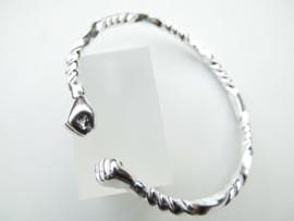 Zilveren boei armband kofoe-kofoe drakenscheen.