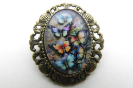 Broche nostalgie vlindertjes 7