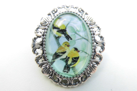 Broche nostalgie vogeltjes 6