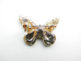 Broche iriserende vlinder