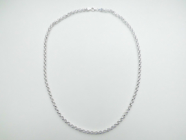 Zilveren lontai ketting (60 cm)