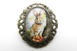 Broche nostalgie haas