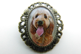 Broche nostalgie hond 4